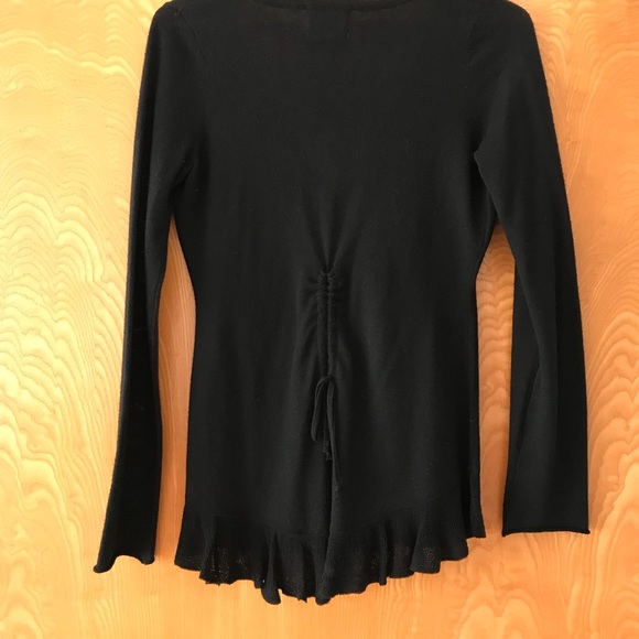 Anthropologie Rosme Neira Black Cardigan - Picture 3 of 5